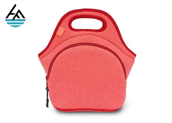 Quality Fashion Baseball Pattern Neoprene Lunch Bag / Neoprene Lunch Tote Bag for sale