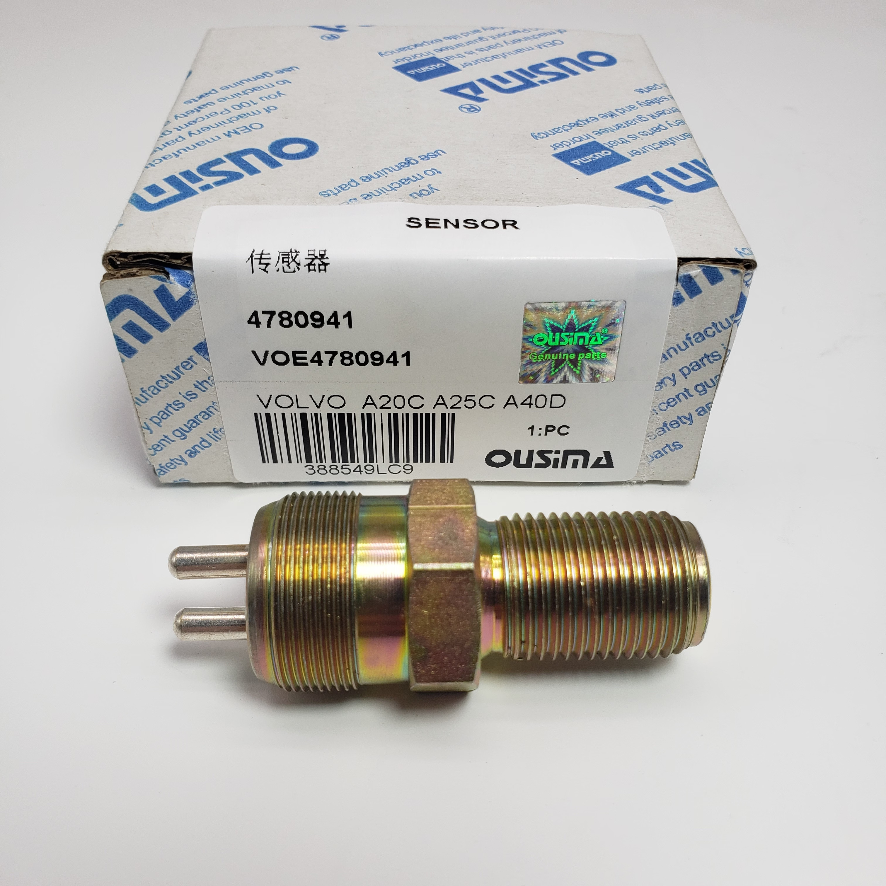 4780941 voe4780941 Excavator Sensor For L70 L90 L110 L120