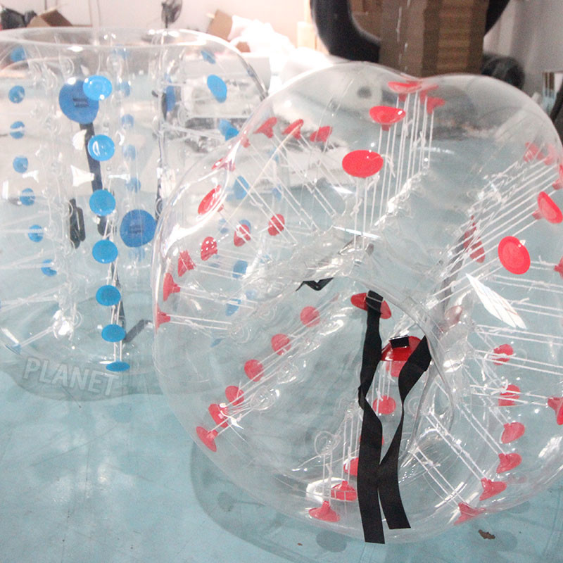 1.2m 1.5m 1.8m PVC TPU Inflatable Bumper Ball Airtight Inflatable Body Bumper Bubble