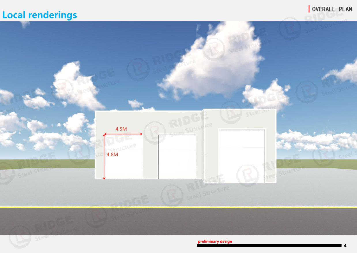 Stainless Steel Structure Fabrication Pre Engineered Metal Building Manufacturers