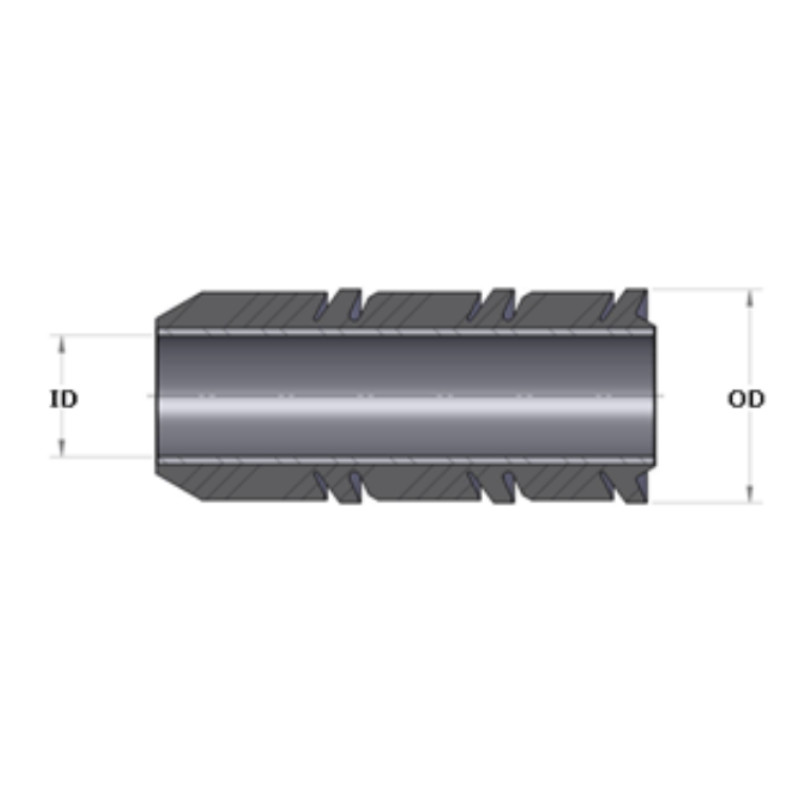 2.875 Inches Rubber Swab Cups For Swabbing With Aluminum Core