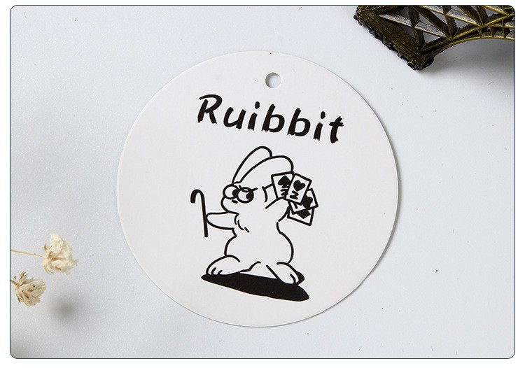 Luxury Custom Logo Clothing Tags With Your Own Logo Foil Printing/Private Swing Tags For Clothing