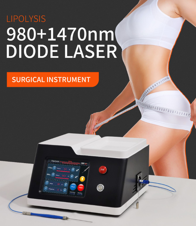 980nm 1470nm Diode Laser Gynecology Vaginal Tightening Surgery Laser
