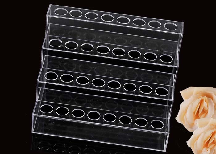 4 Floor Acrylic Display Stands Holder Plexiglass Lip Gloss Display Environment - Friendly