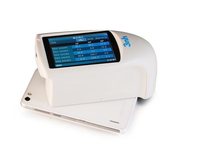 Digital Gloss Measurement Instruments NHG268 3 Angle Touch Screen Operation Easy To Use