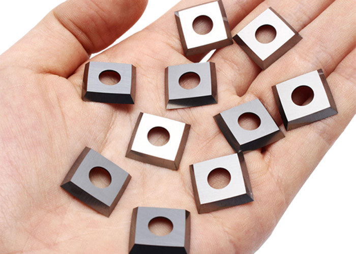 High Performanced Tungsten Carbide Reversible Knives Inserts , Woodworking Tools