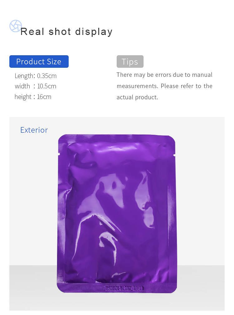 Natural Facial Beauty Products Facial Mask Containment Biological Facial Mask