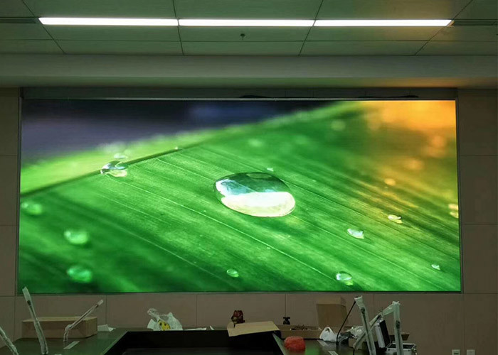Slim Full HD P1.8 Pixel Pitch Led Wall Display Screen 172x86 dots