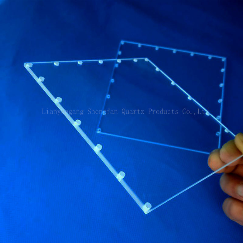 Test Drying Plate Fused Silicon 1250℃ Science Lab Glassware