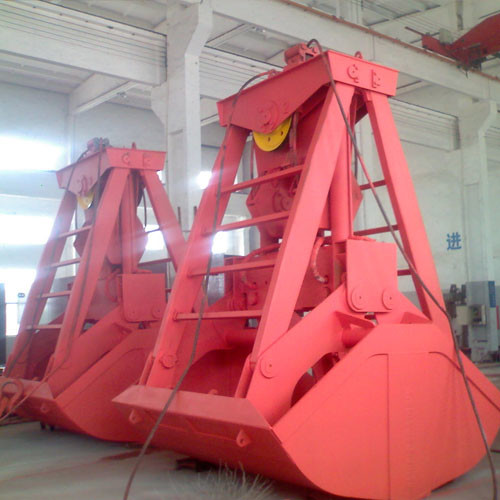 12m³ Double Rope Grab Crane Lifting Structure Accessories Q235