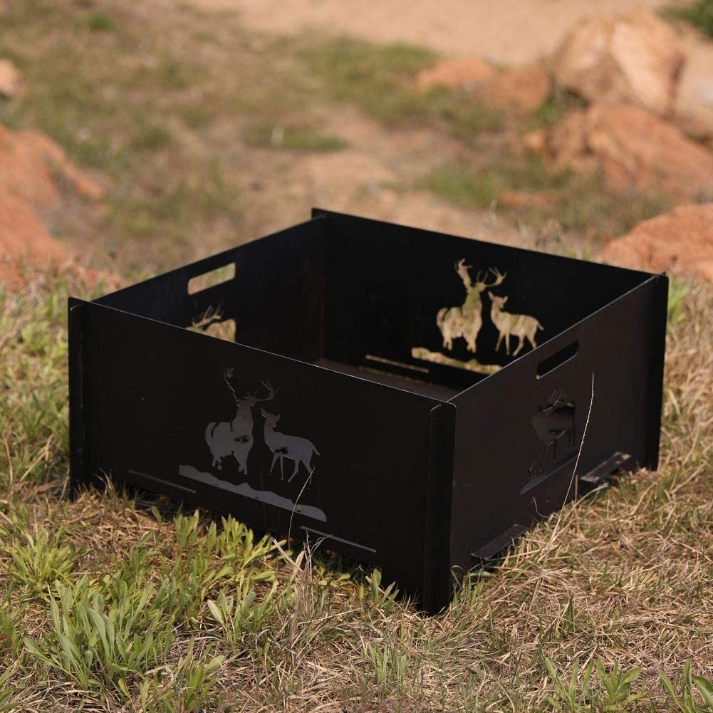 Portable Charcoal Campground Fire Pit