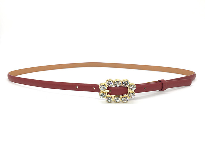 1.2cm Rhinestone Decorative Ladies Belt