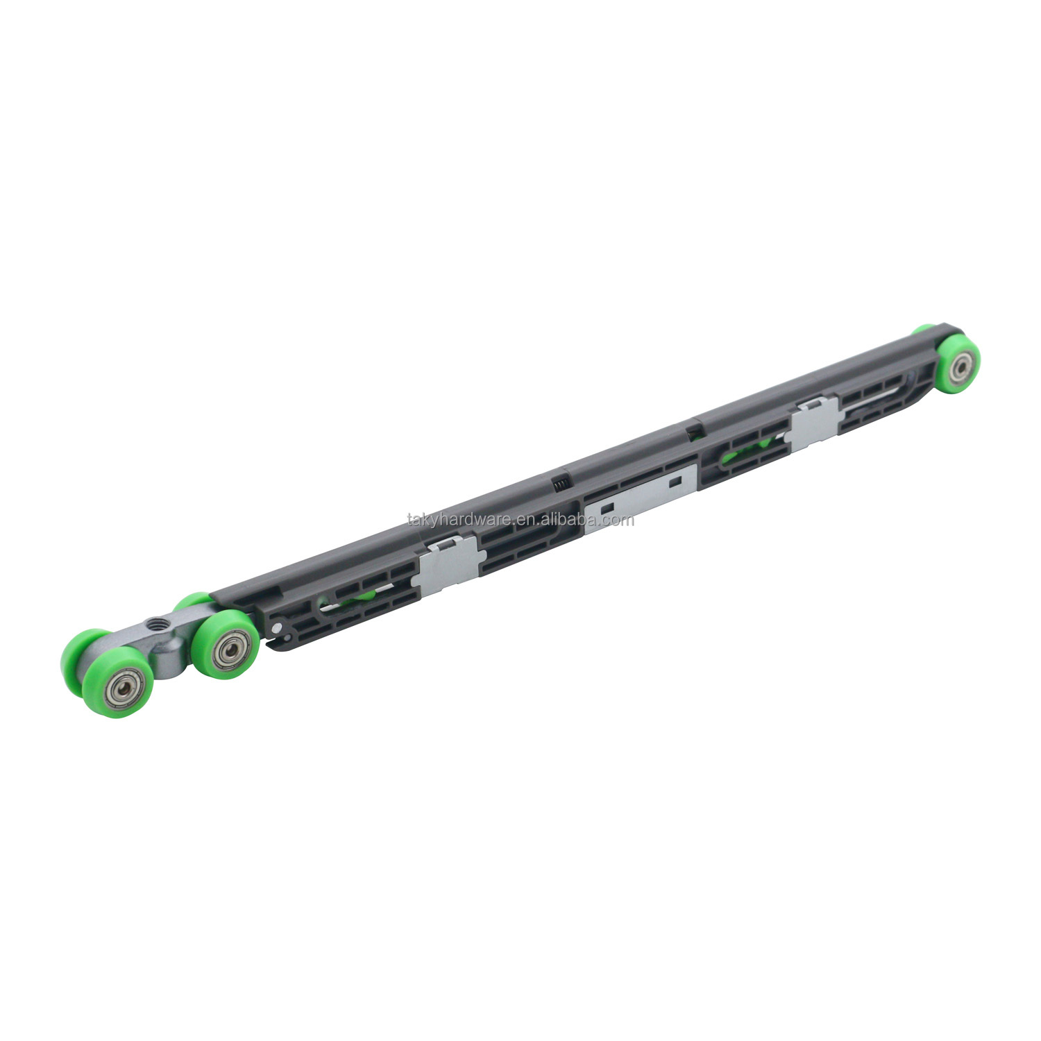 Sliding Wardrobe Wheel Hardware Long Life Double Soft Closing Door Pulley Damper Rollers