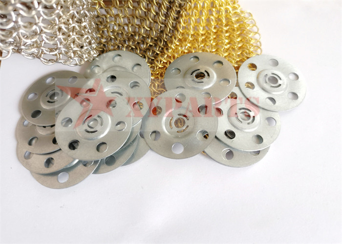 35mm Galvanized Plating Steel Round Lath Plaster Washer Used With Fasteners
