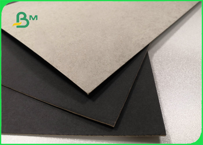 1mm 2mm Single Black Coated Cardboard Sheets For Gift Boxes Good Stiffness