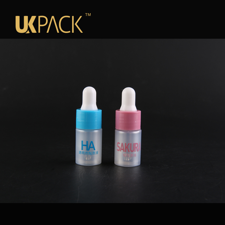 UKTB10 4ml Dorpper Empty Cosmetic Bottles / Cosmetic Empty Containers