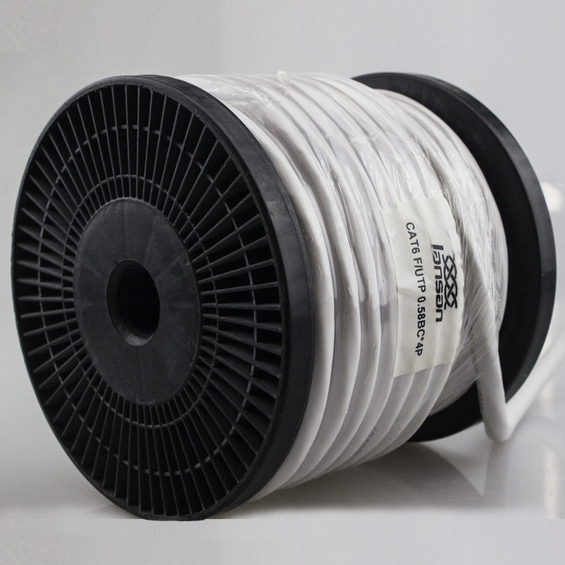 305M Lszh Networking Cat6A Lan Cable 500Mzh Solid Copper