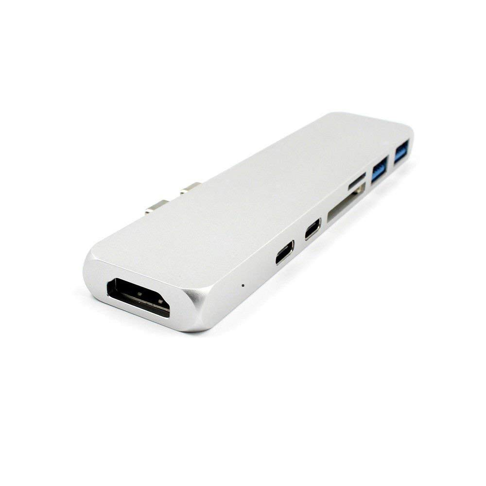 USB 3.1 Type C Hub Dual type-C USB-C HUBs Card Reader Special for Apple Macbook Pro with Thunderbolt 3