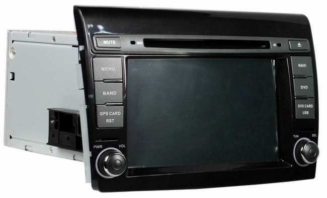 Ouchuangbo car autoradio navi for Fiat Bravo with TV Receiver iPod Aux telephone book Navigator radio OCB-7011
