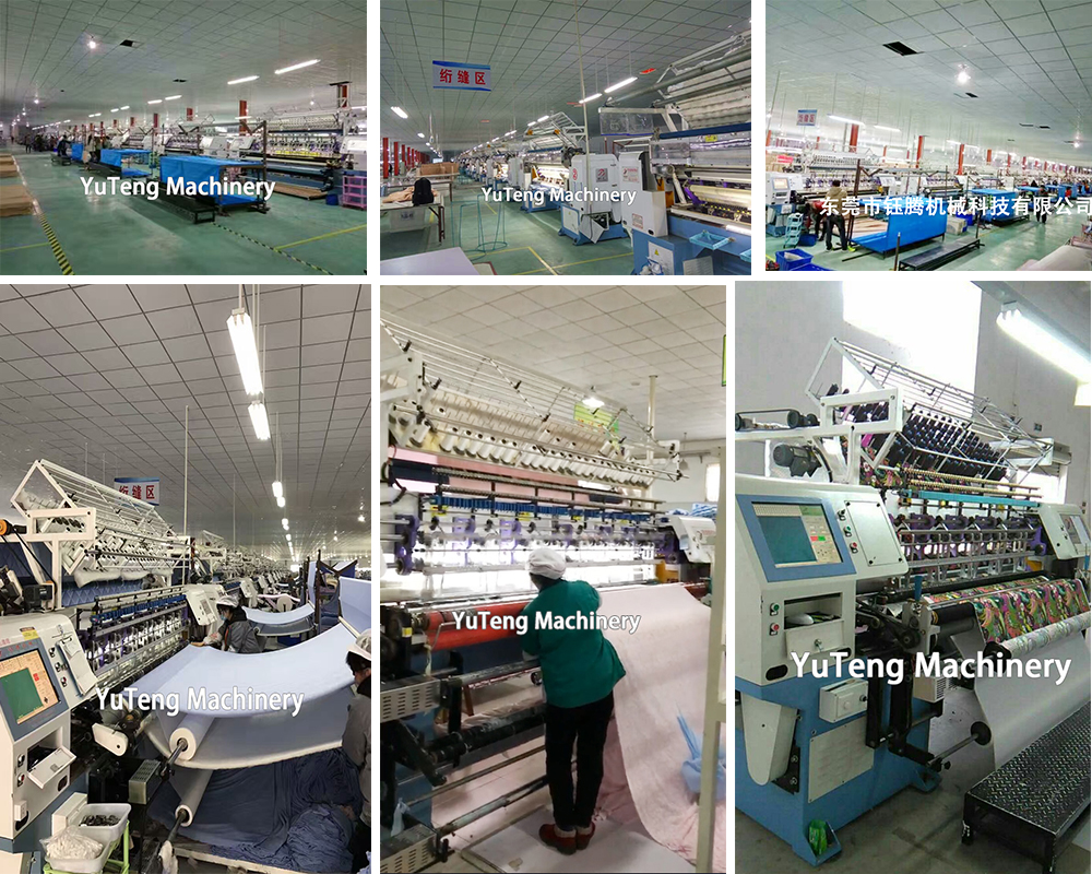 Comforter Lock Stitch Quilting Machine Computerized 3300mm Width
