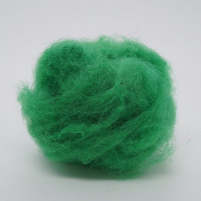 Regenerated Micro Polyester Staple Fiber 0.5D To 25D Fineness For Yarn Spinning