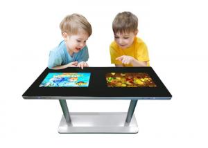 China 21.5 '' Android/Windows Smart touch dual screen interactive coffee table for meeting advertising display video kiosk on sale