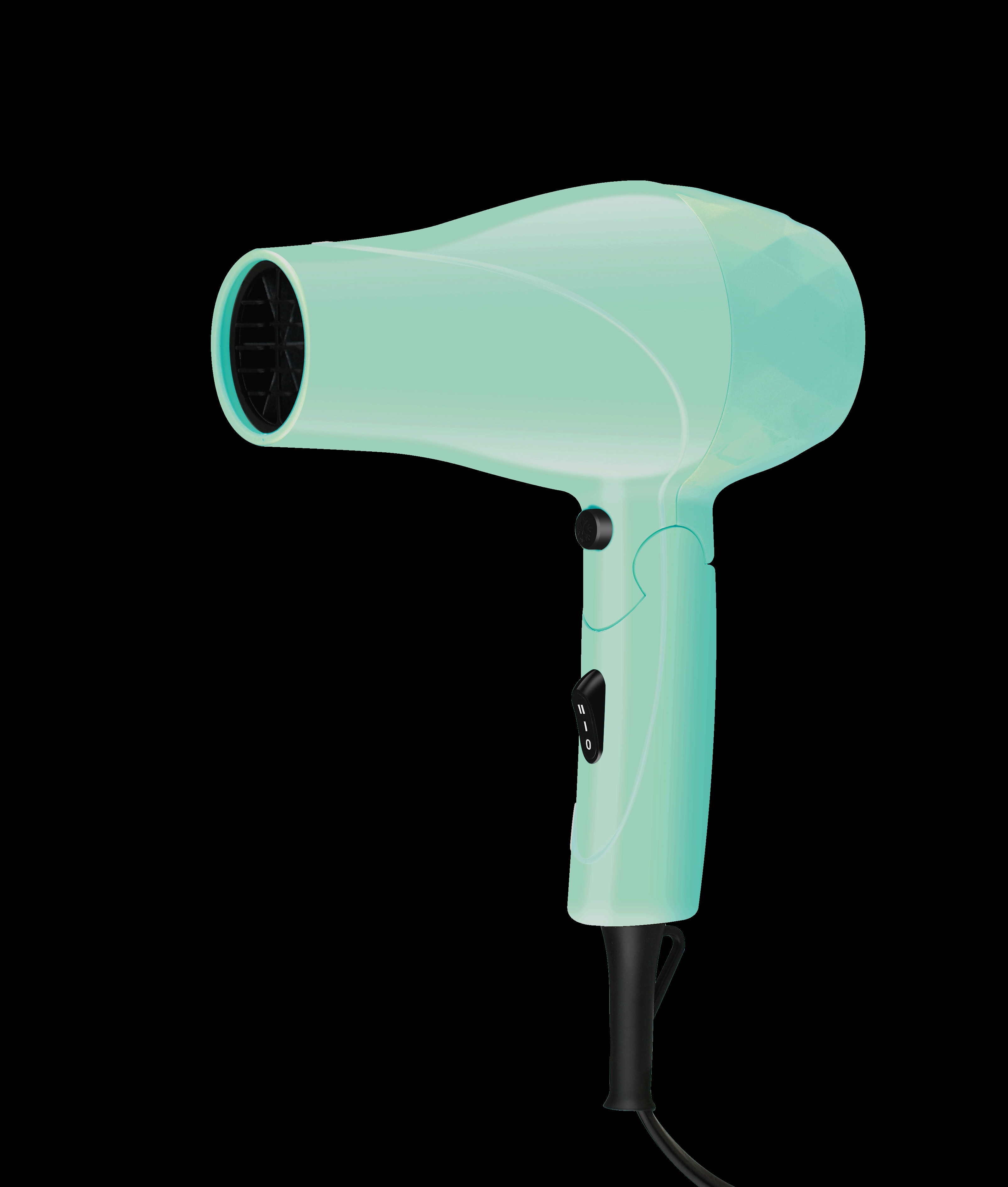 Folding Mini Professional Travel Hair Dryers With Cool Shot Function