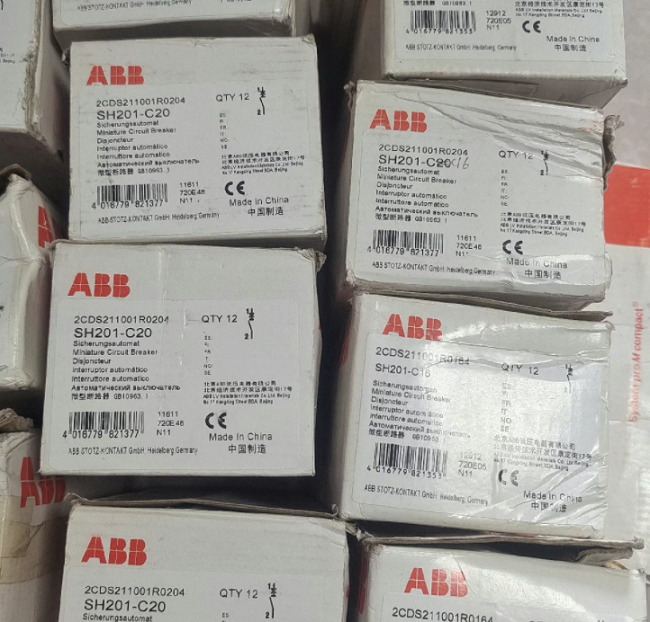 ABB SH201 Miniature Circuit Breaker MCB with 10 kA Breaking Capacity Compact