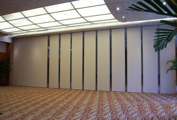 Aluminum Frame Sliding Movable Room Dividers For Conference Room / Exhibition Hall