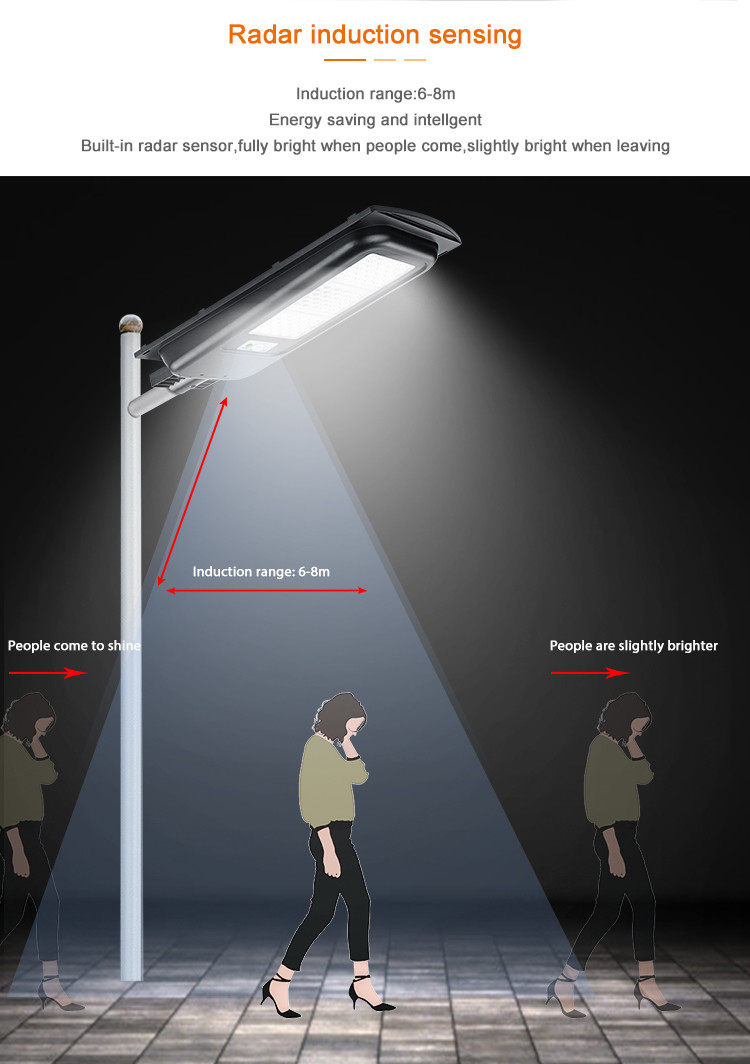 Bridgelux Smd IP66 200w Waterproof LED Street Light With Pole