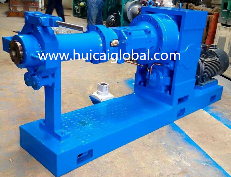 3000 KG Cold Feeding Rubber Extruder Machine with Screw Rotational Speed of 0-60r/min