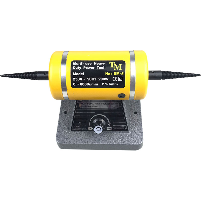 230v Table Top Grinder Polisher Desktop Jewelry Polishing Machine Adjustable Speed