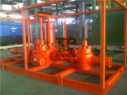 15000psi API Oil & Gas Surface Well Testing Equipment Surface Test Tree Flowhead