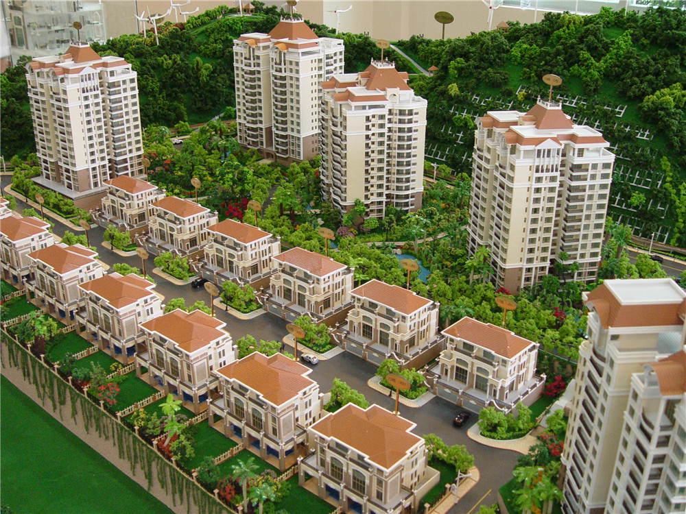 Customized Architectural Model Making Materials With Interior Furniture
