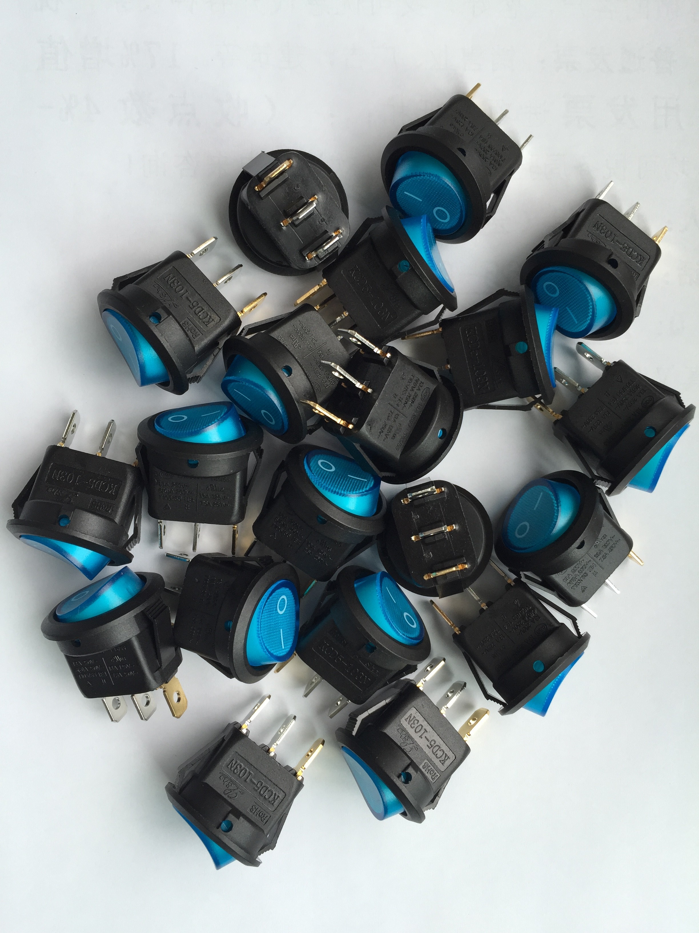 Rocker switch,Round switch,ON-OFF Switch with lamp or without lamp;AC power switch,UL .TUV Switch, 3Pin or 2Pin switch