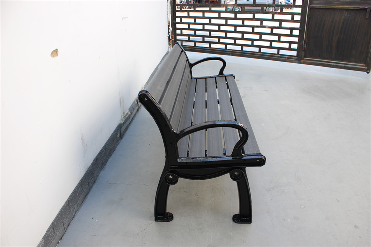Waterproof Plastic Wooden Bench , Anti Rust Durable Wooden Garden Bench Seat