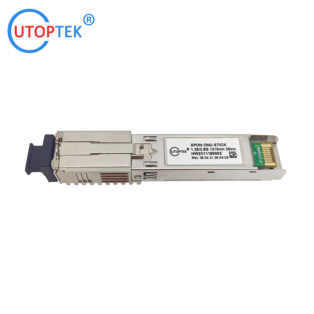 XPON/GPON/EPON ONU SFP 1.25G/2.5G SFP Module Tx1310nm/Rx1490nm with SC 20km for both EPON and GPON Using