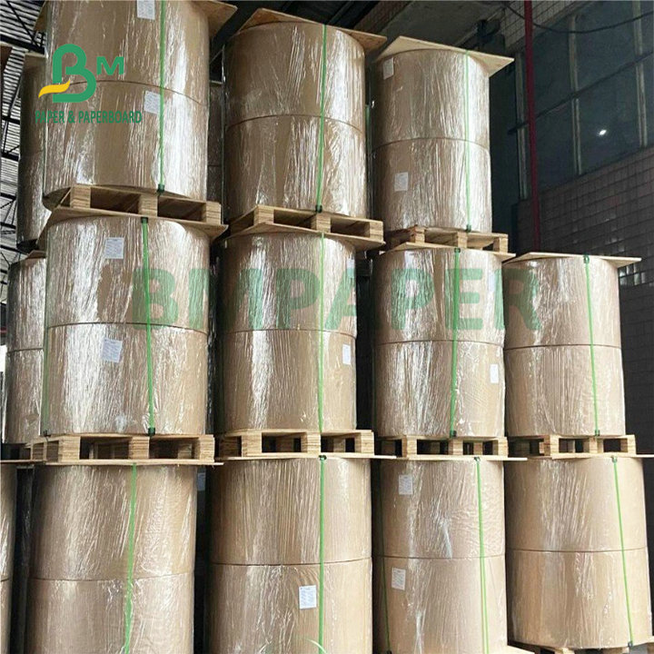 Super White 80gsm Gloss Cast Coated Paper 1020mm 1365mm Jumbo Roll 