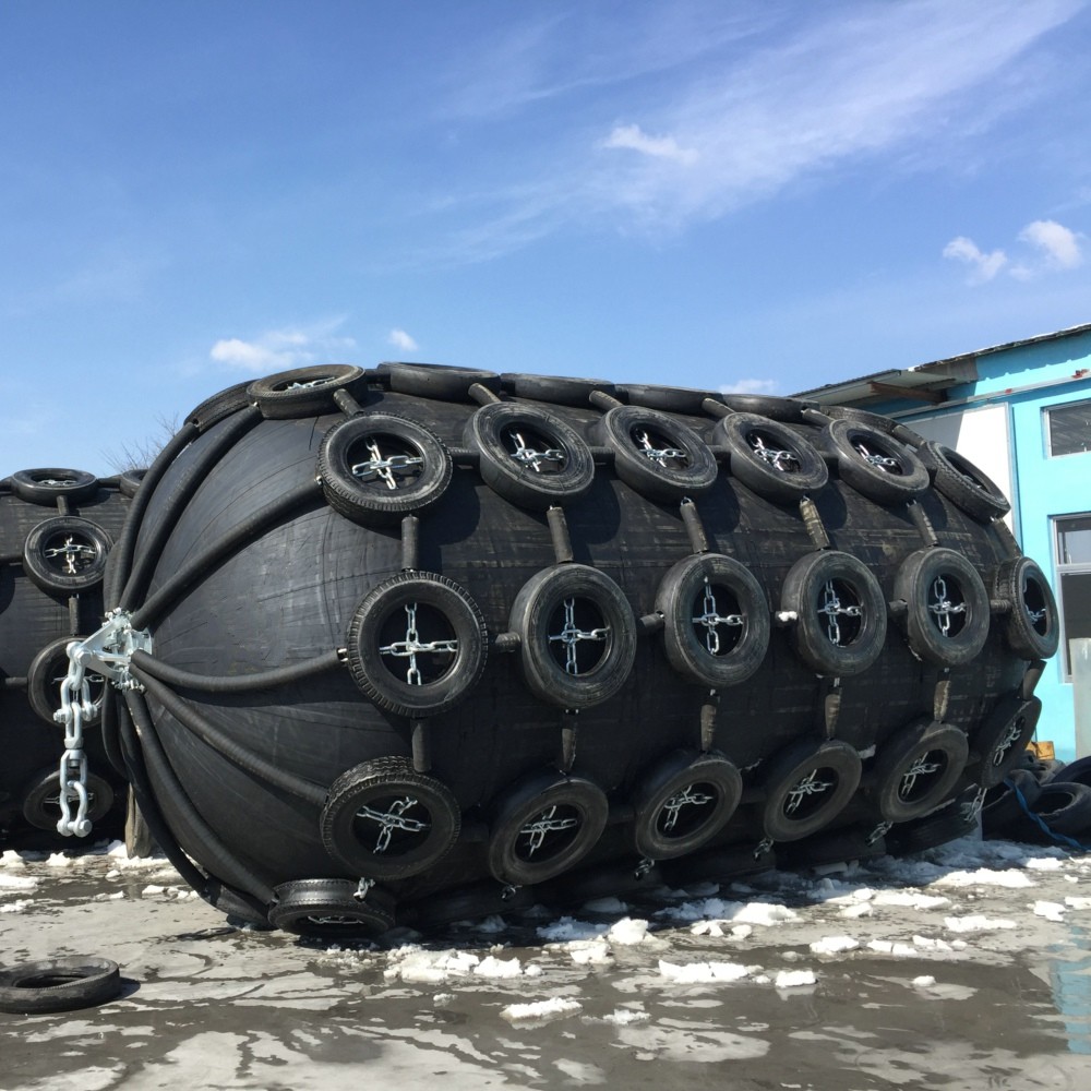 SGS Certificate Floating Defense 2.0X3.5m Pneumatic Rubber Fender