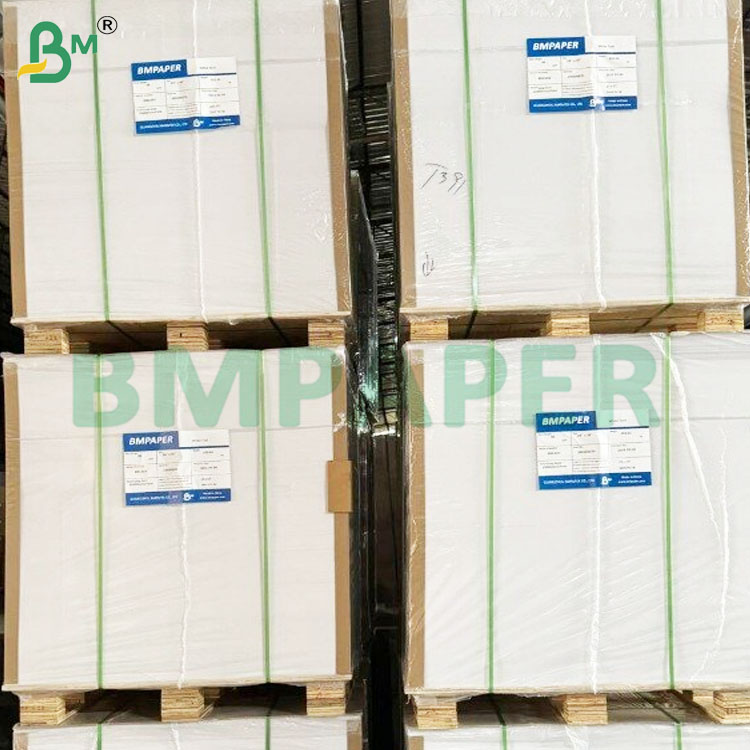 100gsm Smooth Surface White Kraft Paper Sheets for Disposable Packaging