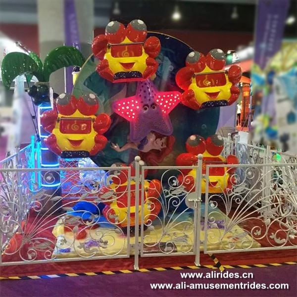 Mini Ferris Wheel Carnival Rides Trailer Mounted Rides For Sale