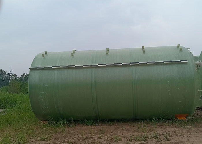 Filament Winding Vertical FRP Chemical Storage Tank Wastewater Treatment