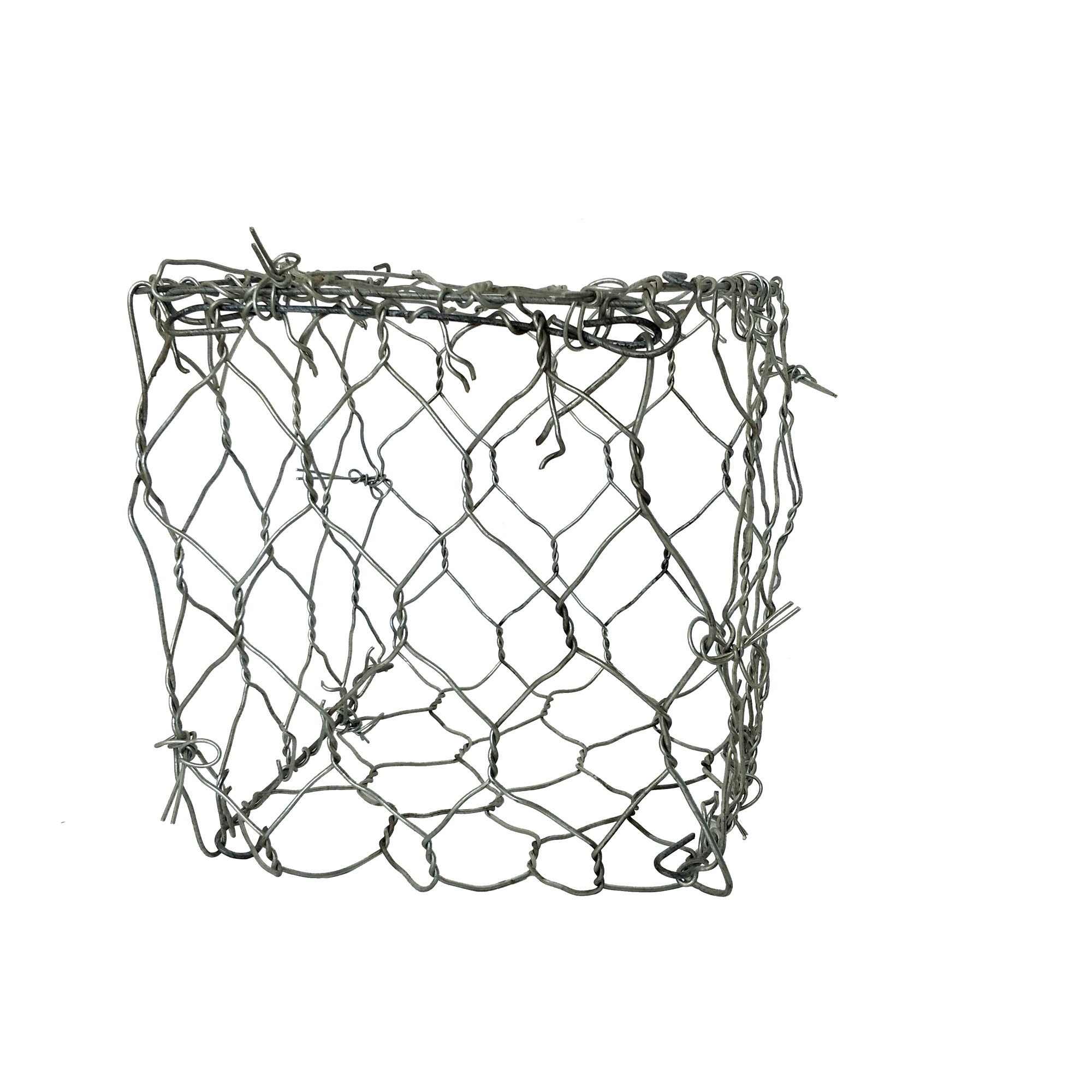 Galvanized 4mm Gabion Fence System Stainless Steel Wire Welded Gabion Wall