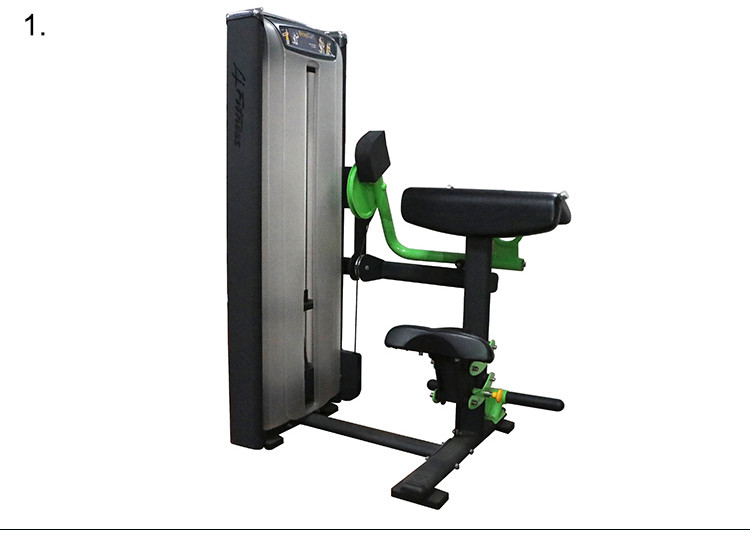 Professional Matrix Strength Training Equipment / Gym Exercise Seated Biceps Curl Machine