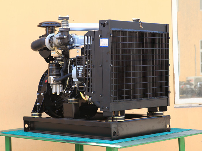 Silent Type Industrial Diesel Engines , 4 Stroke Air Cooled Diesel Engine