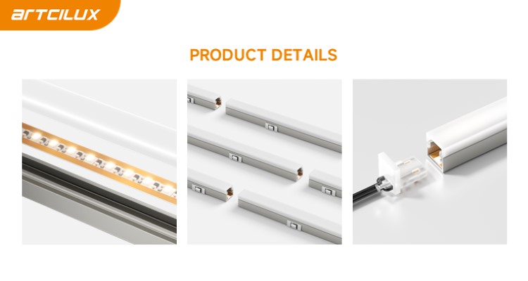 12V / 24V Cabinet Strip Light Aluminium Profile LED Linear Strip Light