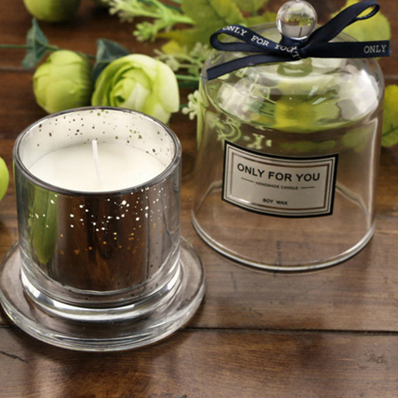 Smokeless Vegan Soy Candles Aromatherapy Type Tapered Shape Tuberose