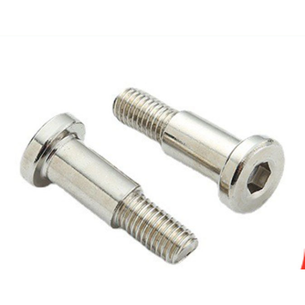 Chrome Plated Steel Shoulder Bolt Metric M3x10 Chrome Plating Turbine Manufacturing
