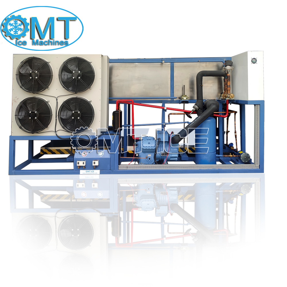 Hygienic Stainless Steel Commercial Ice Block Making Machine Automated