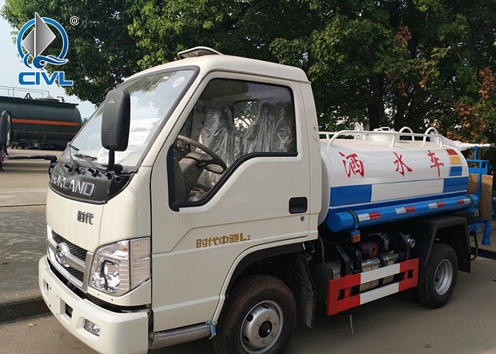7000L Light Truck With Water Tanker Sprinkler Water Truck Greening Sprayer